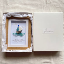 画像をギャラリービューアに読み込む, 空も風も貴方の味方【シーグラスアート】｜umihana（ウミハナ）
