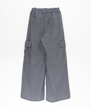 画像をギャラリービューアに読み込む, 【期間限定】カーゴ チェック ワイド パンツ｜Nora Lily elle（ノラリリーエル）
