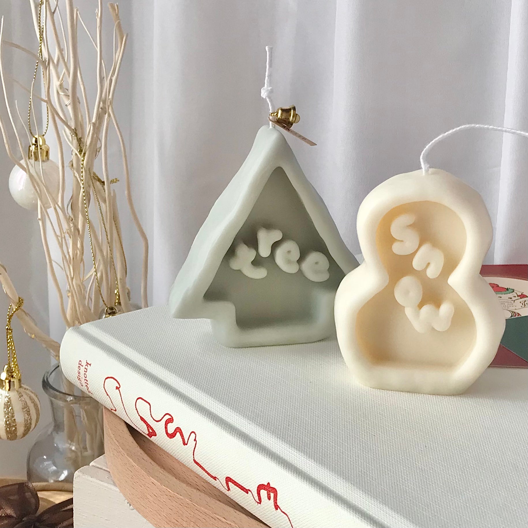 【sale】tree & bear  candle set｜ANCLED（アンクレッド）