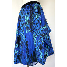 画像をギャラリービューアに読み込む, Square skirt leopard blue - スクエアスカート レオパードブルー｜Merci DIEU（メルシーデュー）
