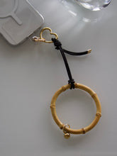 画像をギャラリービューアに読み込む, bamboo mulch strap スマホストラップ｜LUNACHIC（ルナシック）
