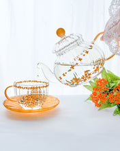 画像をギャラリービューアに読み込む, 金木犀が靡く耐熱ガラスのティーセット｜Blanche Neige By ちょこにゃん（ブランシュネージュバイチョコニャン）
