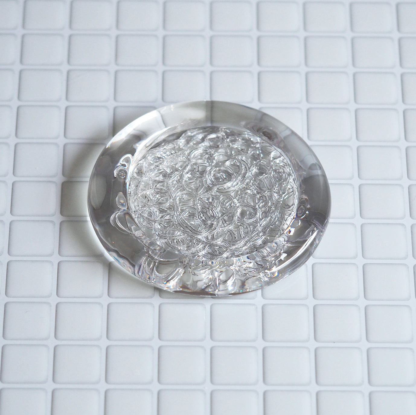 雫-SHIZUKU- コースター うつぎ（クリア）｜ame（アメ）