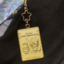 画像をギャラリービューアに読み込む, My Melody 50th &amp; Kuromi 20th Anniversaries ペンダント・クロミ（スクエア）｜Cuprum by ISHIWATA（クプラム　バイ　イシワタ）
