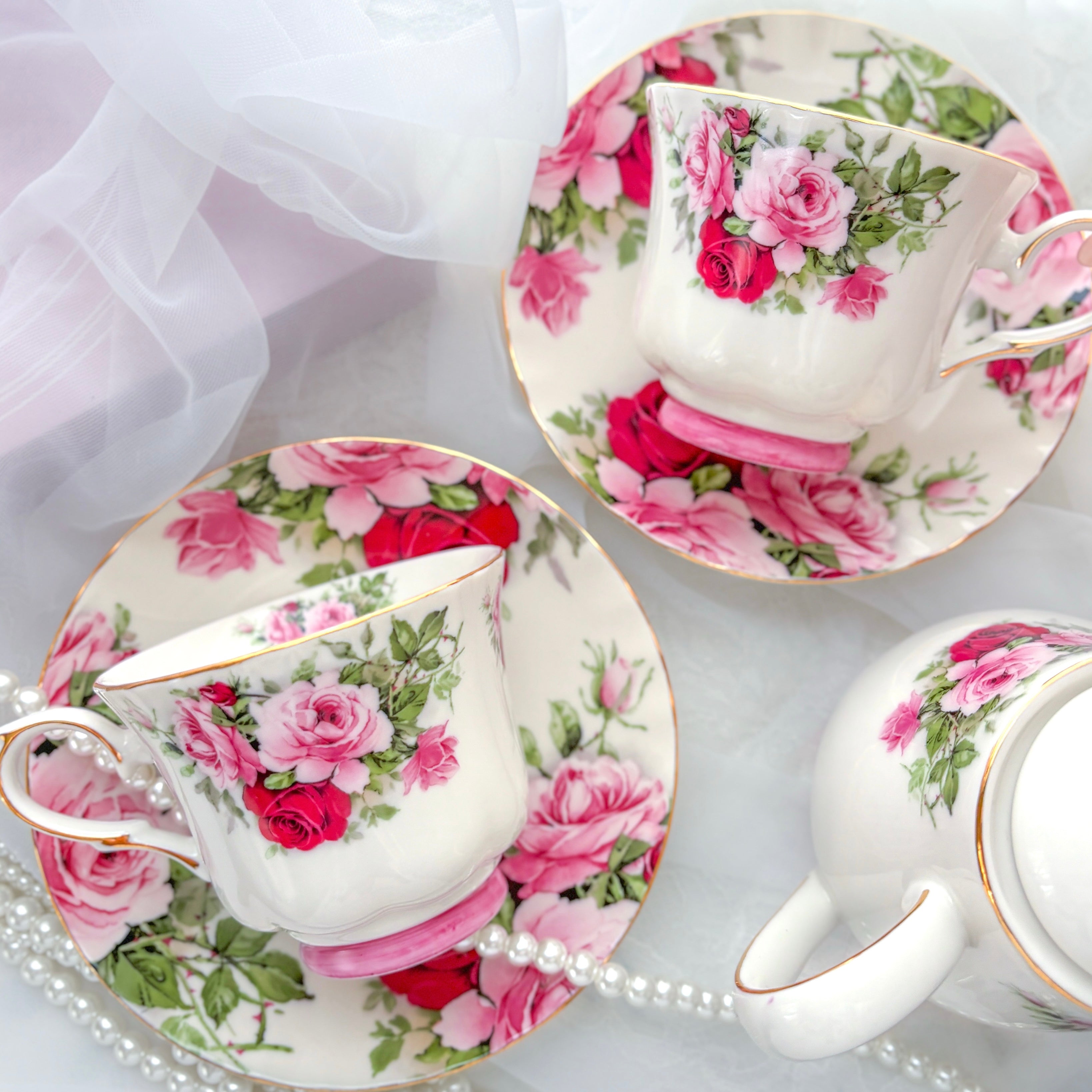 エターナルローズ〜カップ&ソーサー〜｜Blanche Neige By ちょこにゃん（ブランシュネージュバイチョコニャン）