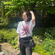 画像をギャラリービューアに読み込む, flower print big T-shirt｜BLOOMING CHARM（ブルーミングチャーム）
