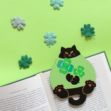 画像をギャラリービューアに読み込む, 猫雑貨・木製プレート＆コースター【ねこまみれ　推し色　緑】｜Ten＆O Art+Craft（テンアンドオー　アートクラフト）
