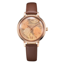 画像をギャラリービューアに読み込む, SHIKI BOUQUET 紅葉 ROSE GOLD BROWN LEATHER｜MATOW（マトウ）
