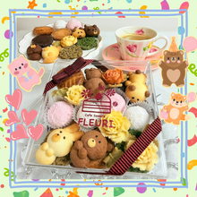 画像をギャラリービューアに読み込む, うさぎとくまのティータイム｜Cafe Sweets FLEURI（カフェ　スイーツ　フルーリ）
