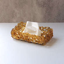 画像をギャラリービューアに読み込む, 靄 -MOYA- ティッシュケース くちなし（アンバー）｜ame（アメ）
