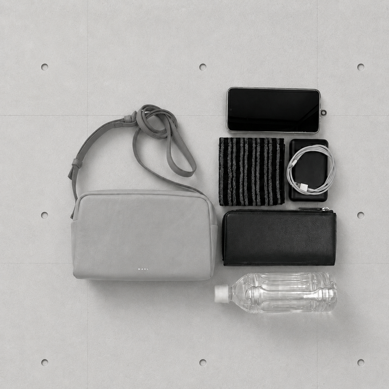 Mini Shoulder / Mist Gray｜MahL（マール） – CHOOSEBASE SHIBUYA