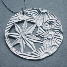 画像をギャラリービューアに読み込む, Metal Embossed Ornament - Moon -｜SZIAOREO ARTWORKS（シアオレオアートワークス）
