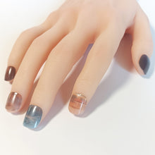 画像をギャラリービューアに読み込む, サイズの選べる半硬化ジェルネイルシール【Gel Nail Stickers 002 Sunset × Sunrise】｜ENCHANT（エンチャント）
