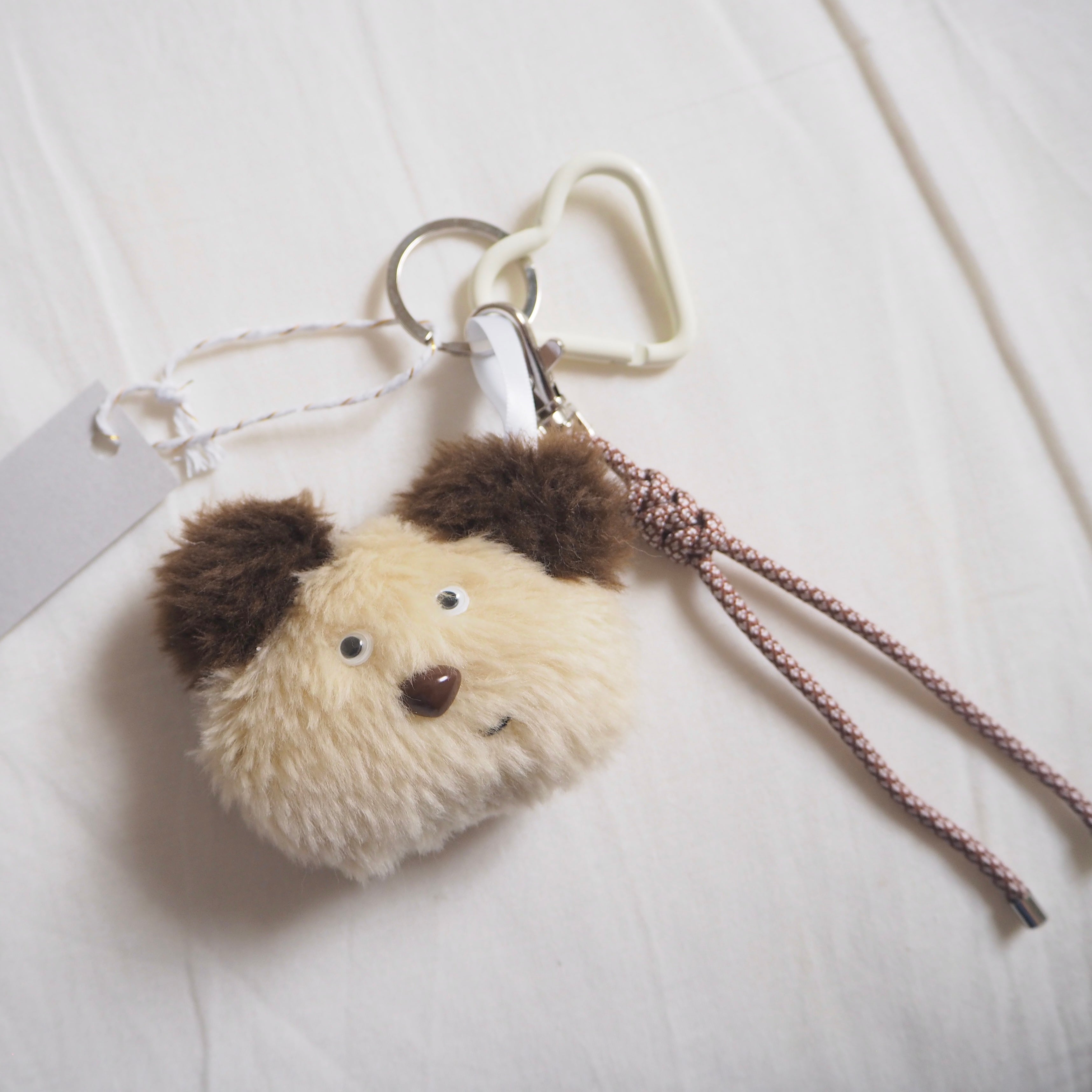 おくま(モカ)ストラップ｜animini（アニミニ）