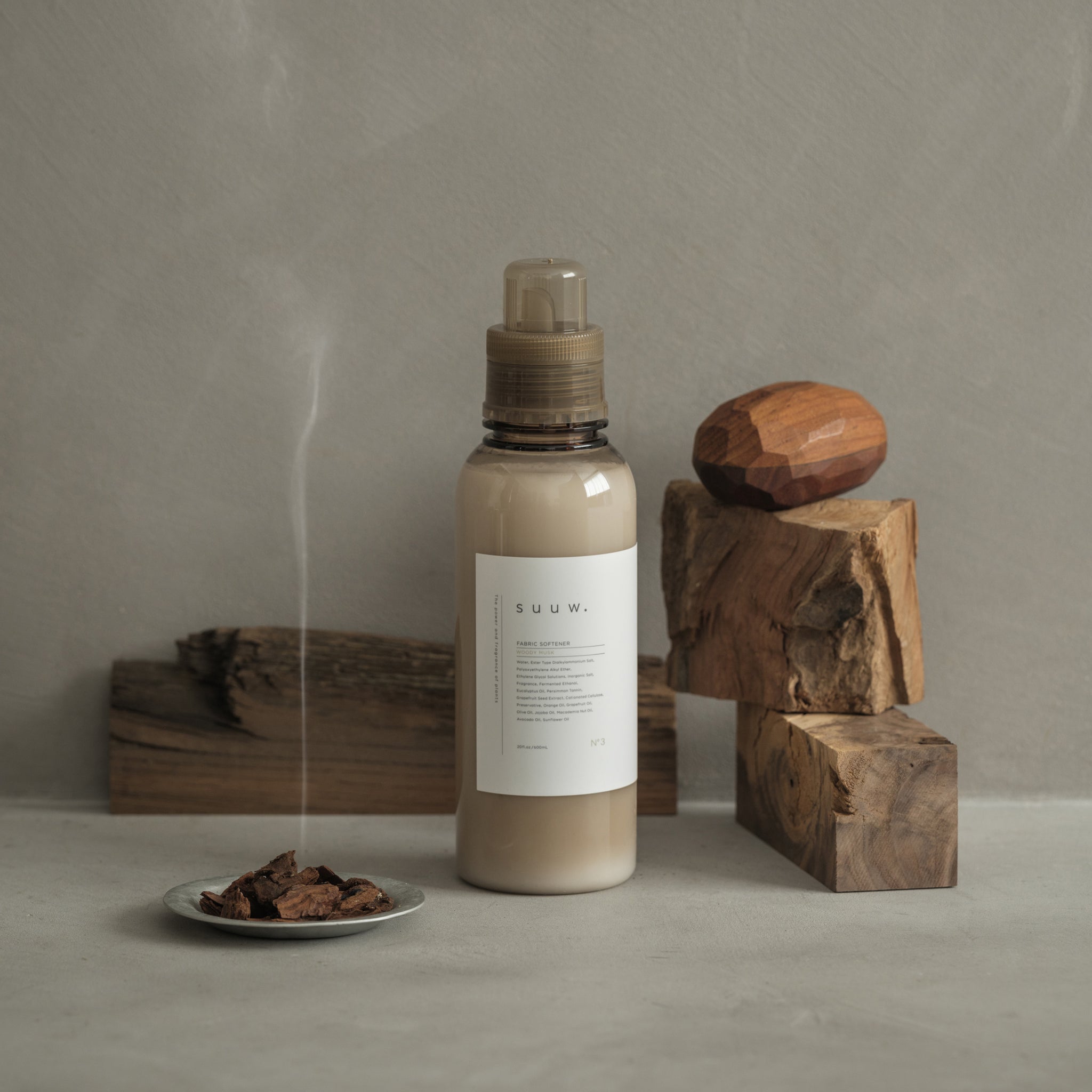 N°3 WOODY MUSK フレグランスファブリックソフナー｜suuw.（スゥドット