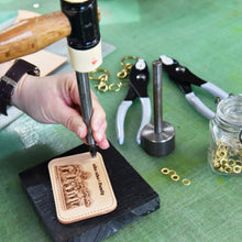 画像をギャラリービューアに読み込む, MUDITA HILL｜岡喜近江牛レザーと高島帆布で作った 2フラップトート 【びわ湖ブルー×ブライトキャメル】｜Cogocoro（コゴコロ）
