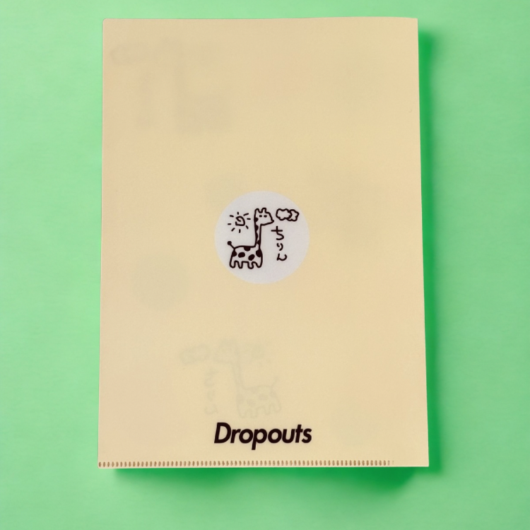 クリアファイルA5【ちりん】｜Dropouts（ドロップアウツ