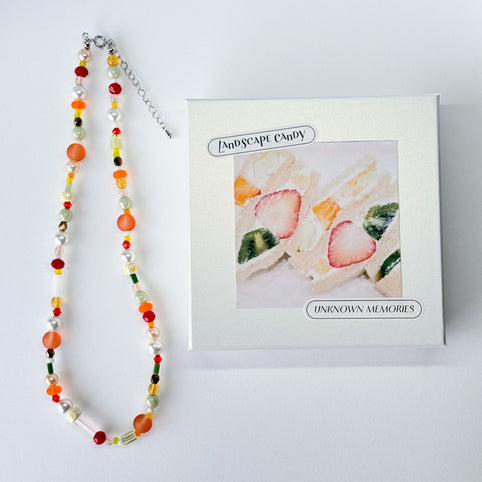 LANDSCAPE CANDY Landscape Candy Necklace / Fruits Sand｜LANDSCAPE CANDY（ランドスケープキャンディ）