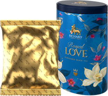 画像をギャラリービューアに読み込む, RICHARD（リチャード）ロイヤル・ラブ 缶入り紅茶 80g（ブルー）｜FREA(フレア）
