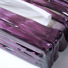 画像をギャラリービューアに読み込む, 露 -TSUYU- ティッシュケース ウェア しょうぶ（パープル）｜ame（アメ）
