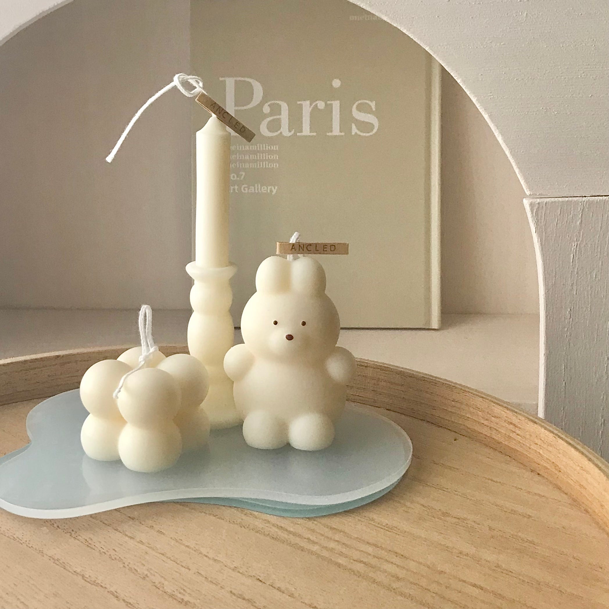 white interior candle set｜ANCLED（アンクレッド）