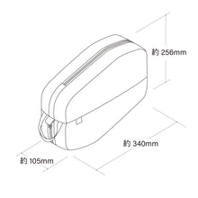 画像をギャラリービューアに読み込む, Shoes Bag with CORDURA®RIP (Black)｜LIFEWORKPRODUCTS（ライフワークプロダクツ）
