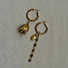 画像をギャラリービューアに読み込む, 【ピアス】耳元で遊ぶ、クラシックとモードが融合した大人のためのマルチWAYフープピアス｜ERIKOART（エリコアート）
