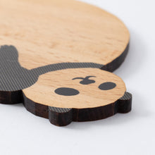 画像をギャラリービューアに読み込む, どうぶつの木製プレート＆コースター【ぱんだ】｜Ten＆O Art+Craft（テンアンドオー　アートクラフト）

