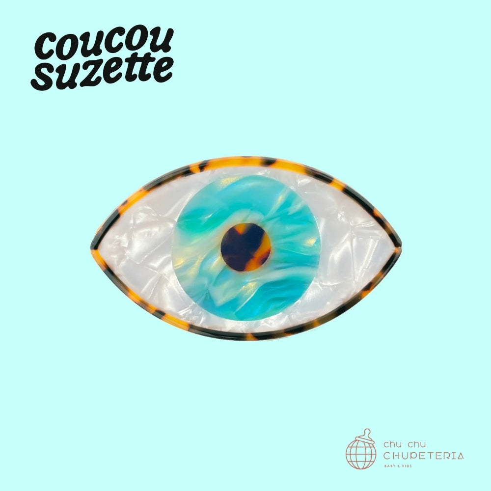 【Coucou Suzette】Eye Hair Claw - Blue ｜CHUPETERIA（チュペテリア）