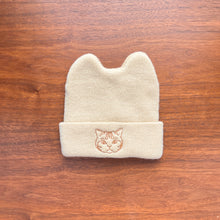 画像をギャラリービューアに読み込む, ねこ耳ニット帽（ベビーサイズ）｜maltamarie（マルタマリエ）
