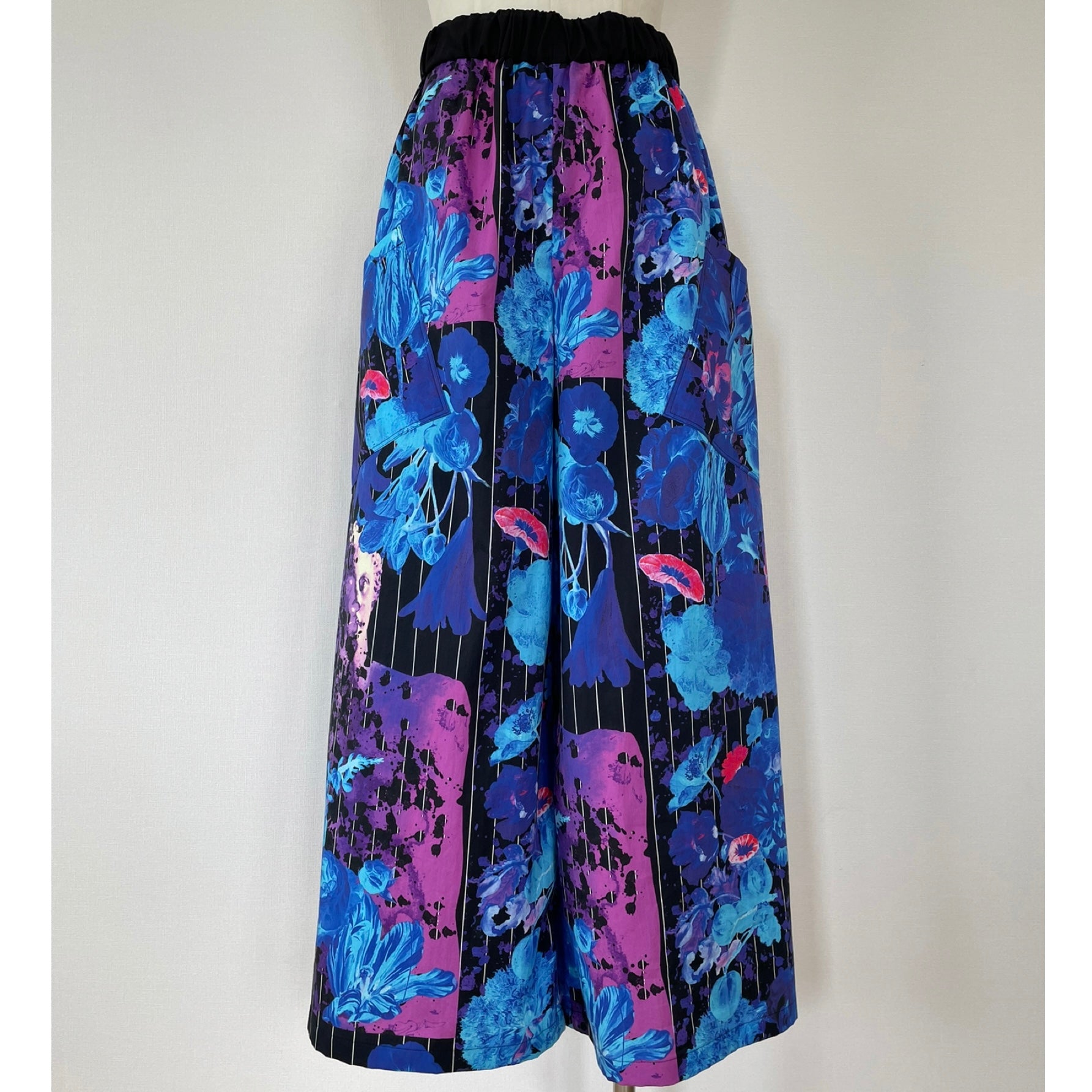 Wide trousers E blue - ワイドパンツ Eブルー｜Merci DIEU（メルシーデュー）