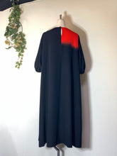 画像をギャラリービューアに読み込む, 着物リメイク　バルーン袖のフレアワンピース｜komomo（コモモ）
