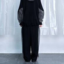 画像をギャラリービューアに読み込む, デニム コンボ リラックス パンツ｜Nora Lily（ノラリリー）
