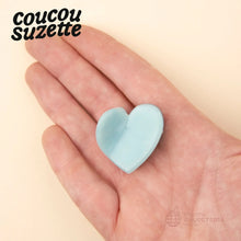 画像をギャラリービューアに読み込む, 【Coucou Suzette】Blue Heart Mini Hair Claw｜CHUPETERIA（チュペテリア）
