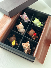 画像をギャラリービューアに読み込む, チョコレートみたいな猫さん６匹セット｜手ノヒラ堂（テノヒラドウ）
