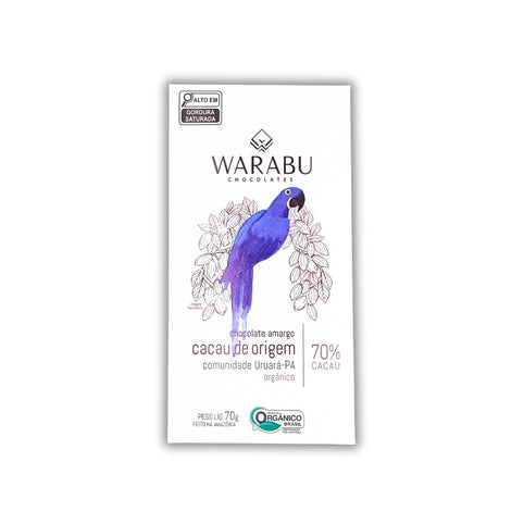 SAITO CACAO ダークチョコレートバー カカオ70%｜70g｜WARABU CHOCOLATES（ワラブチョコレート）