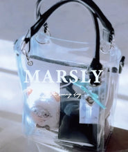 画像をギャラリービューアに読み込む, クリアバッグ（Black ）｜MARSLY（マーズリー）
