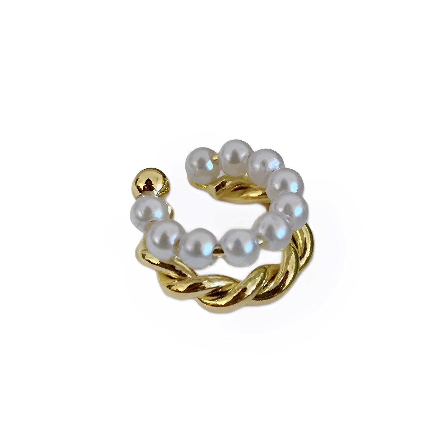 Pearl & Twist Ear Cuff｜UNIDRE（ユニドレ）