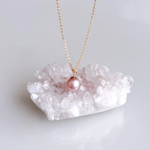 SAKURA jewelry 天然色ピンク淡水パールネックレス｜SAKURA jewelry（サクラジュエリー）