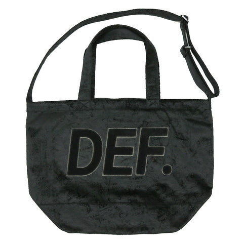 DEFACT Paisley 2Way Bag  [Black]｜DEFACT（デファクト）