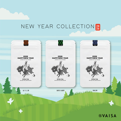 vaisa 【お茶の年賀状】2026年 NEW YEAR COLLECTION ３種セット｜VAISA（バイサ）