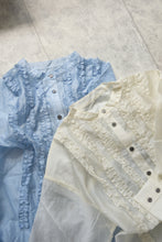 画像をギャラリービューアに読み込む, frill sheer blouse｜Mistletoe（ミソルト）
