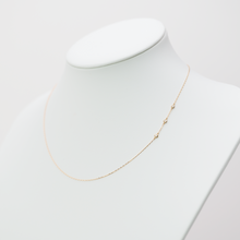 画像をギャラリービューアに読み込む, 333 アシメネックレスチェーン　45cm K18イエローゴールド｜moonsunseek333（ムーンサンシーク）
