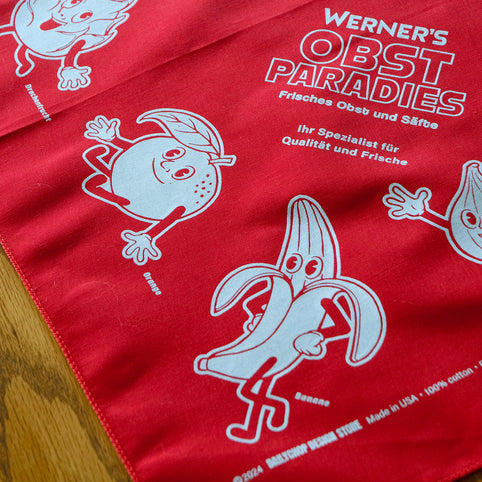 DAILYCHOP DESIGN STORE バンダナ０１　レッド｜DAILYCHOP DESIGN STORE（デイリーチョップデザインストア）