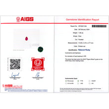 画像をギャラリービューアに読み込む, K18イエローゴールド 非加熱ピジョンブラッドルビー リング 1ct /s0541rpyg size12｜malvaceae（マルヴェセア）
