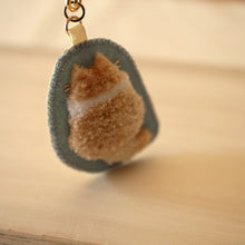 画像をギャラリービューアに読み込む, 和み猫のバッグチャーム　長毛茶トラ｜Little Plum（リトルプラム）
