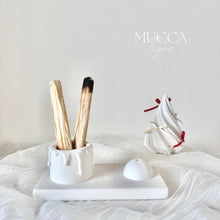 画像をギャラリービューアに読み込む, Incense Holder with melting pot｜Mucca x Tigre（ムッカティーグレ）
