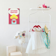 画像をギャラリービューアに読み込む, キャンバスプリント HEARTic GIRLs Canvas Print  “LET'S SHOW MORE LOVE!” 【期間限定】｜asugatic（アシュガティック）
