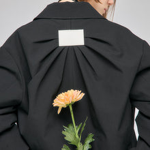 画像をギャラリービューアに読み込む, タック エッグシルエット ブルゾン｜Nora Lily elle（ノラリリーエル）
