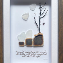 画像をギャラリービューアに読み込む, 魔法の夜【シーグラスハロウィンアート】｜umihana（ウミハナ）
